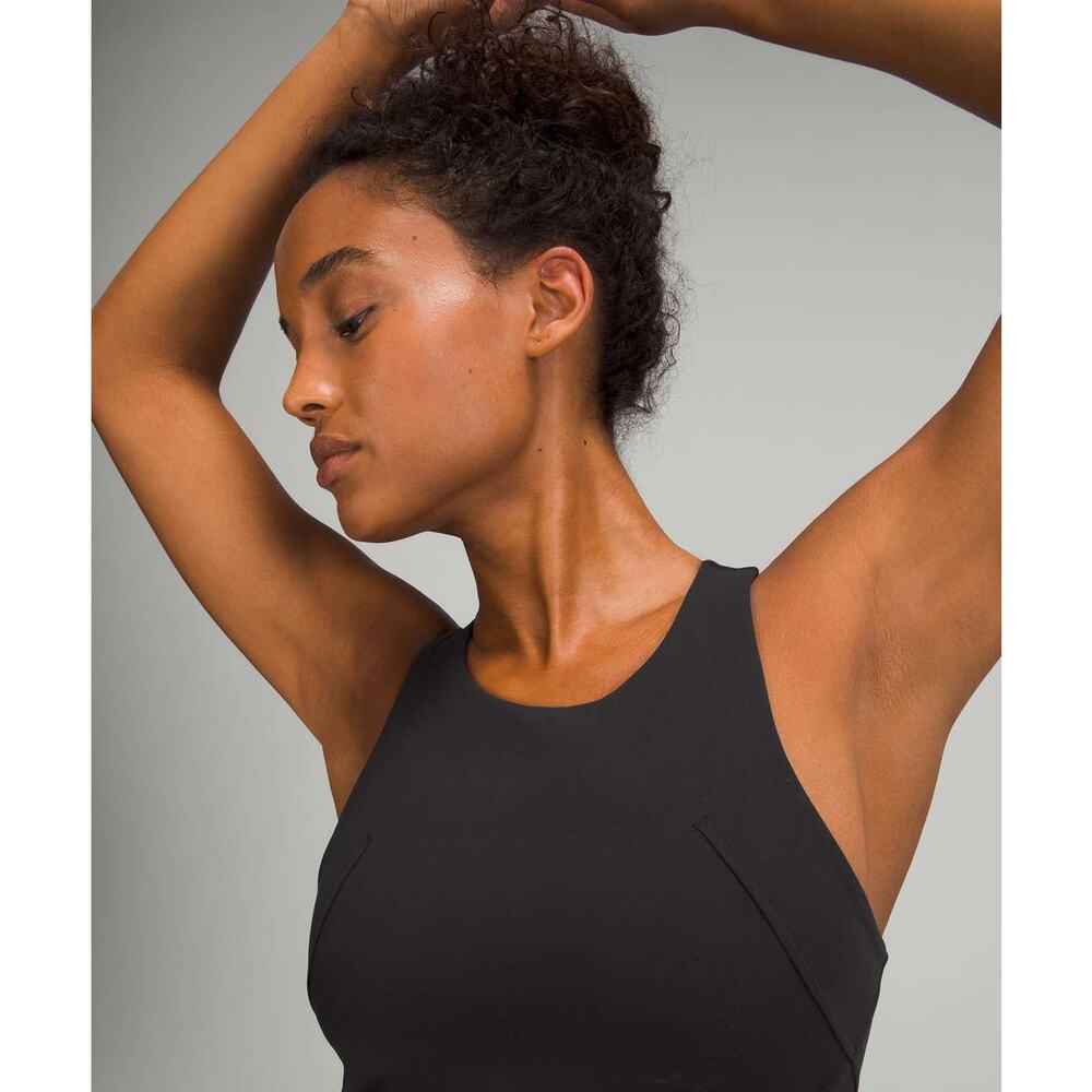 Lululemon Invigorate Training Tank Top Everlux Size 12 Black - Picture 4 of 7